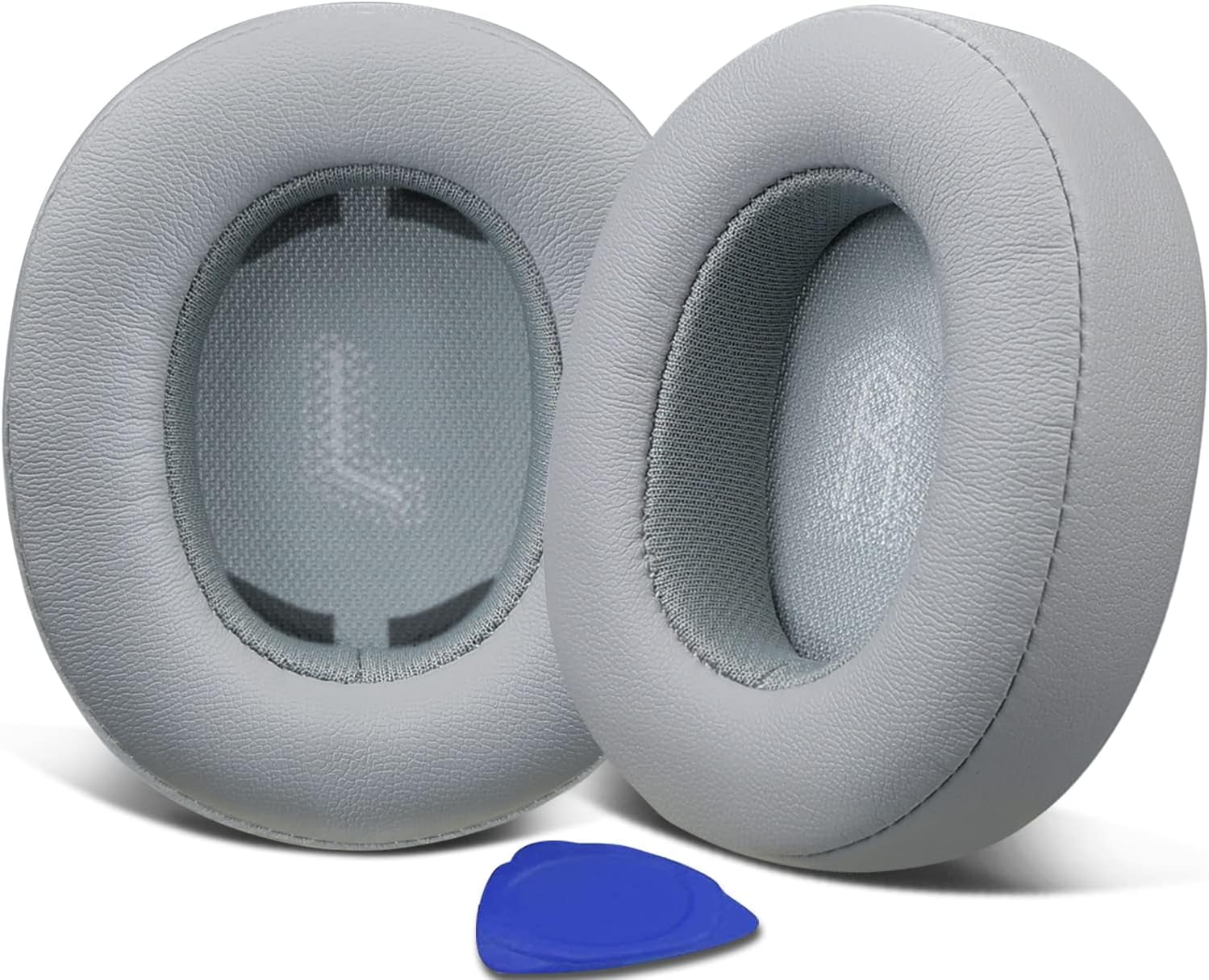 Replacement Earpads For JBL E55 / E55BT Headphones – Protein Leather & Memory Foam Cushions (Grey)