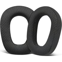 SOULWIT Replacement Earpads for Logitech G435 Lightspeed Wireless Gaming Headphones, Ear Pads Cushions with Durable Mesh Fabric, High-Density Foam - Black