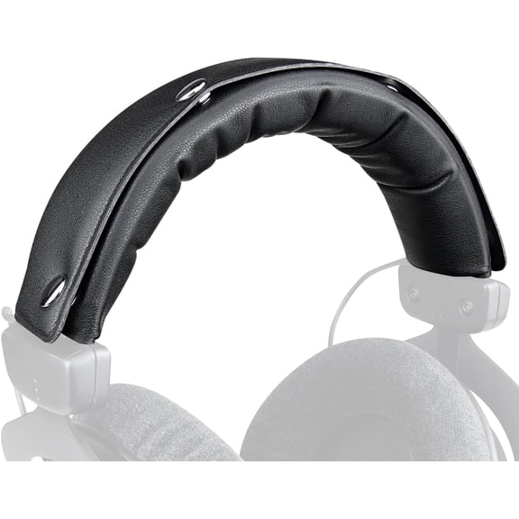 SOULWIT Replacement Headband Pad Kit for Beyerdynamic DT770/DT770M/DT770Pro/DT770 Pro HT/DT 790/DT797/DT880/DT880 Pro/DT880 Pro HT/DT990/DT990 Pro/HS200/HS400/MMX 300 (2nd Generation) - Black