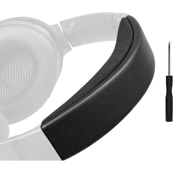 SOULWIT Replacement Headband Pad Kit for Bose QC35 & QuietComfort 35 II (QC35 ii) Headphones, Easy DIY Installation (Black)