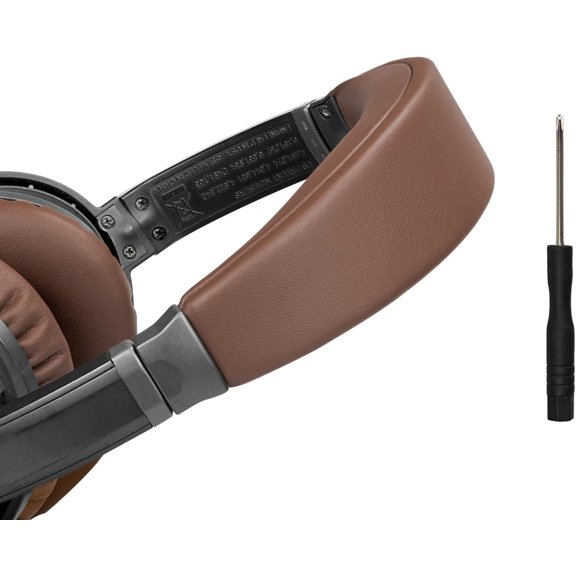 SOULWIT Replacement Headband Pad Kit for Bose QuietComfort 15(QC15)/QuietComfort 2(QC 2) Headphones, Easy DIY Installation - Coffee
