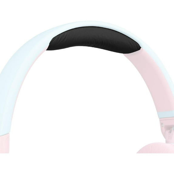 SOULWIT Replacement Headband Pad Kit for JBL JR300/JR310 (Do Not Fit JR 460) Headphones, Headset Head Band Top Cushions Cover Repair Part (Black)