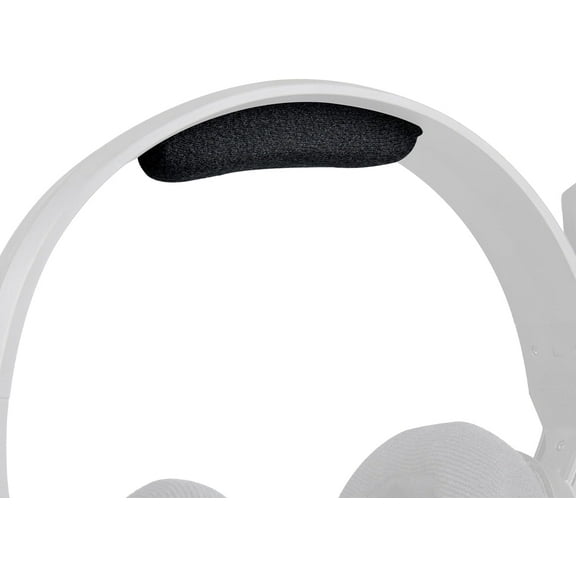 SOULWIT Replacement Velour Headband Pad Kit for Astro A10 (Do Not Fit Astro A10 Gen2) Wired Gaming Headphones, Headset Head Band Top Cushion Cover Repair Part - Black