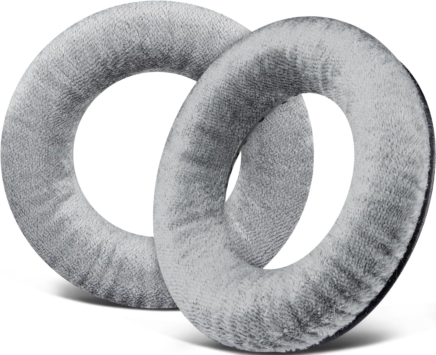 Replacement Velour Ear Pads For Beyerdynamic DT770/DT990 Pro Headphones - Grey Memory Foam