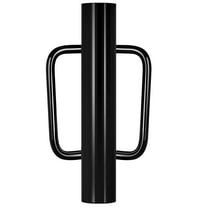 SOUMNS 12LBS Post Driver with Handles, 17" Steel Heavy Duty Thicker Fence Post Driver, Black