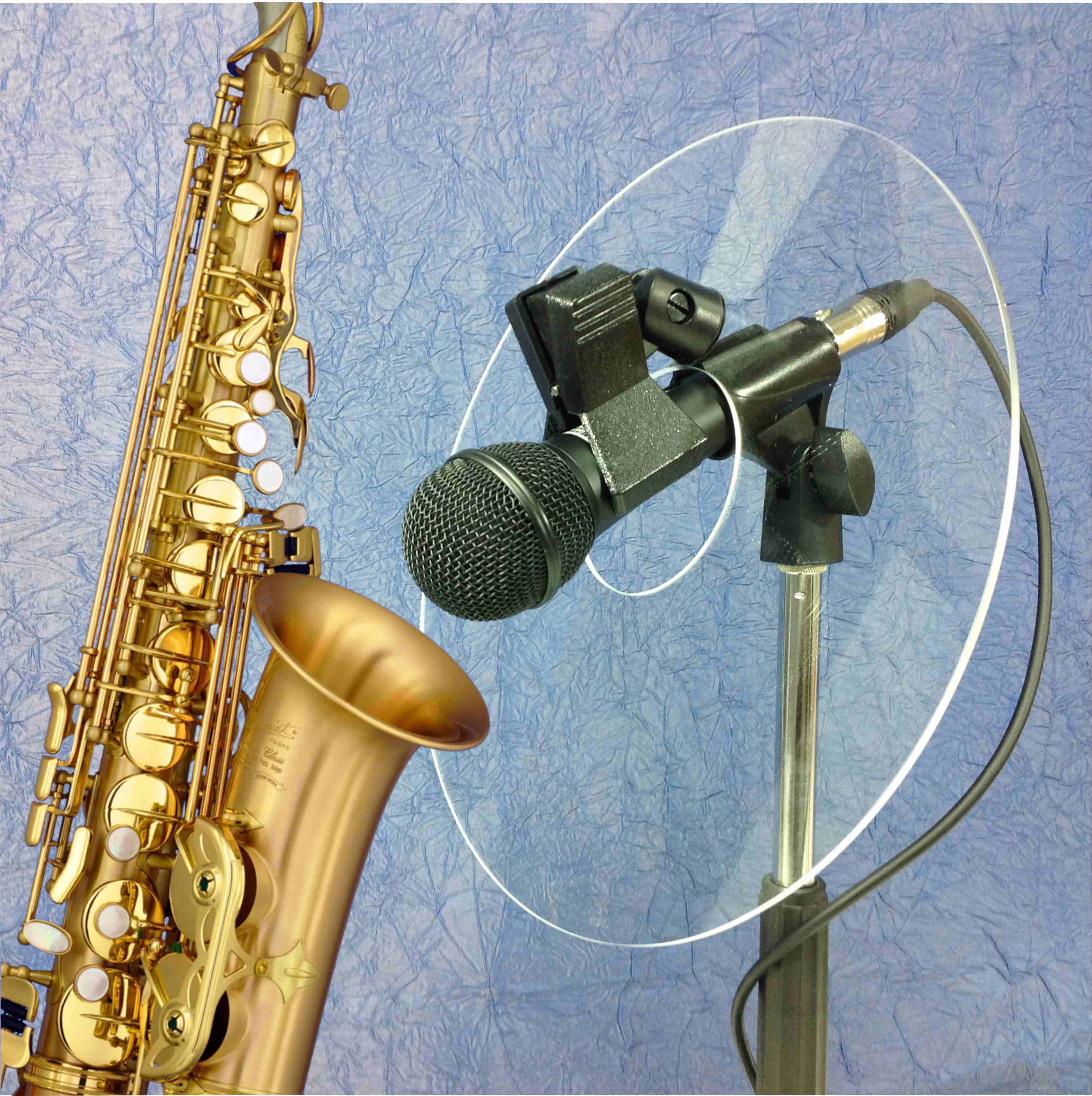 SOUND BACK Model 2 CLIP ON SAX Panel