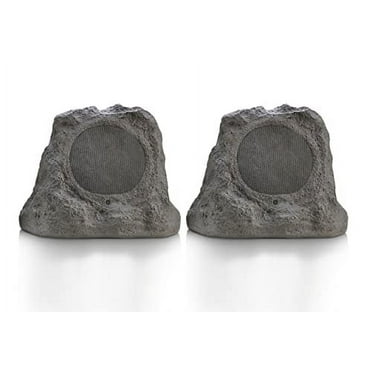 SOUND PRO SPS-2000-SL Dual Bluetooth Active Rock Speaker Pair, Gray Slate