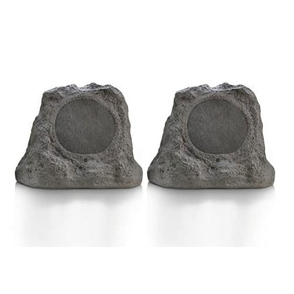 SOUND PRO SPS-2000-SL Dual Bluetooth Active Rock Speaker Pair, Gray Slate