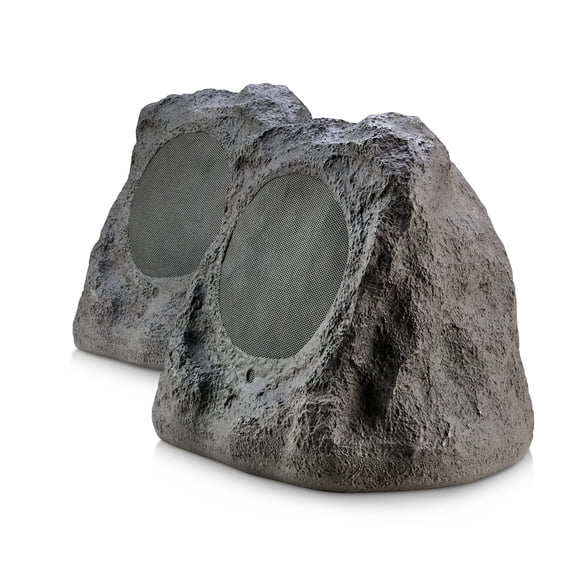 SOUND PRO SPS-2000-SL Dual Bluetooth Active Rock Speaker Pair, Gray Slate