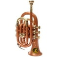 thumbnail image 1 of SOUND SAGA® Pocket Trumpet With All Accessories Including Mouthpiece & Case., 1 of 3