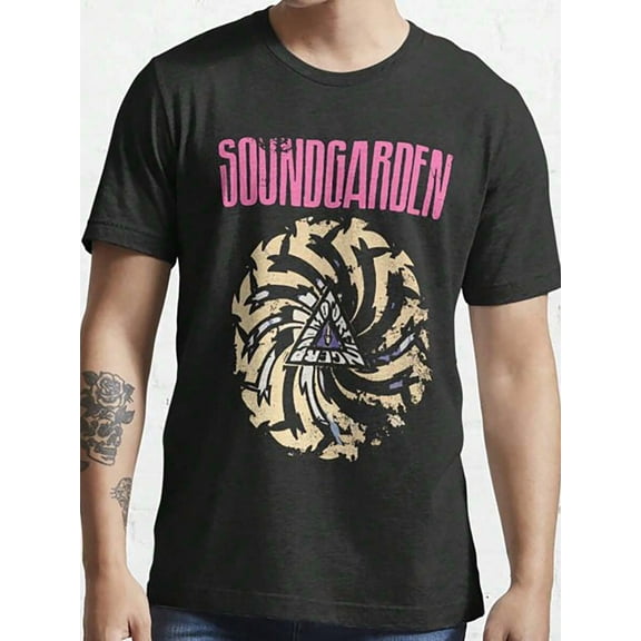 SOUNDGARDEN, Men's A Slightly Elastic Round Neck T-Shirt, Versatile For Men's Clothing, Outdoor Daily Wear Top