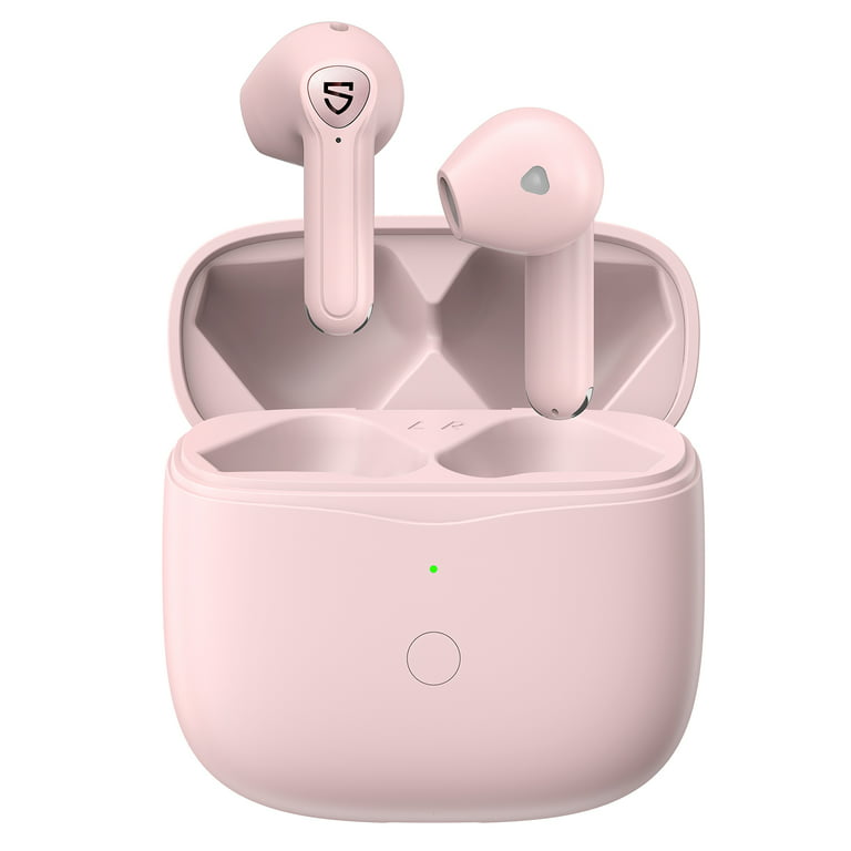 SOUNDPEATS Air3 Wireless Headphones Bluetooth Earbuds in-Ear Earphones  Control Touch with Charging Case,Pink 