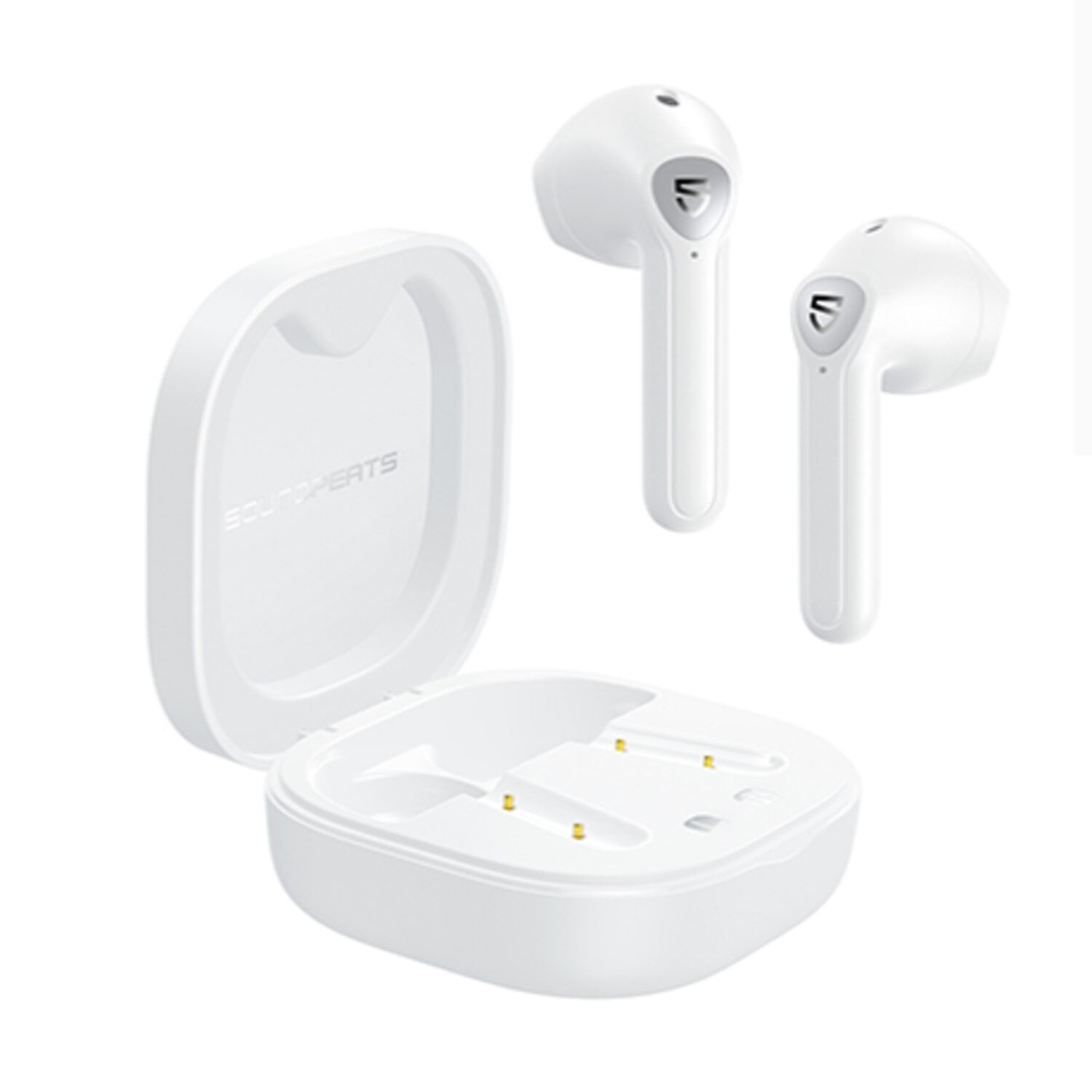 SOUNDPEATS TrueAir2 Wireless Bluetooth 5.2 Earbuds QCC3040 Dual Mic CVC Noise Cancellation Game Mode Wireless Earphones White