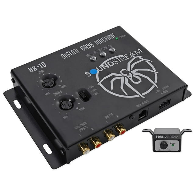 SOUNDSTREAM BX-10 Digital Bass Booster Reconstruction Sound Processor ...