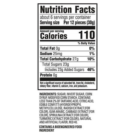 SOUR PATCH KIDS Glow Ups Strawberry-Watermelon Soft & Chewy Candy - 6.7 oz