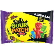SOUR PATCH KIDS Soft & Chewy Gummy Halloween Candy, Jumbo Bag, 35 Trick or Treat Bags