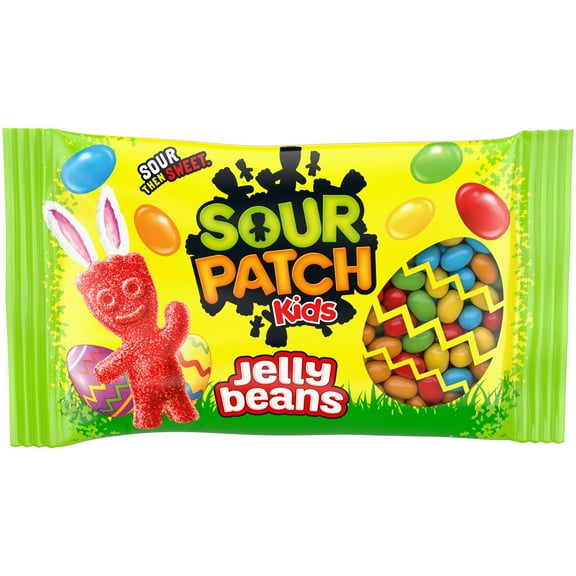 SOUR PATCH KIDS Jelly Beans, Easter Candy, 10 oz