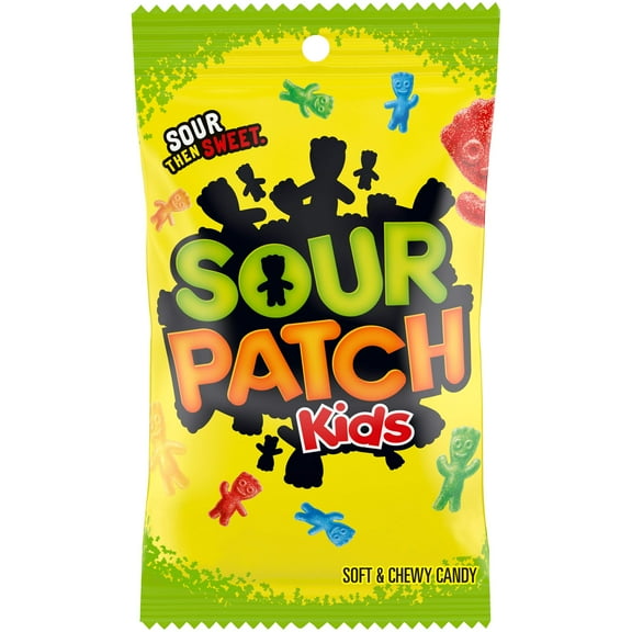 SOUR PATCH KIDS Original Soft & Chewy Candy, 8 oz Bag