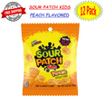 thumbnail image 1 of SOUR PATCH KIDS, Peach Flavored, 3.56-Ounce Soft & Chewy Candy (12 Bags) On Sale, 1 of 4