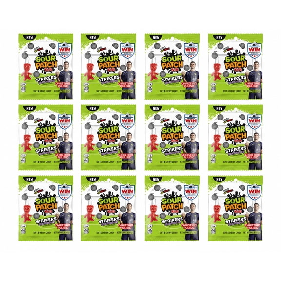 SOUR PATCH KIDS STRIKERS PEG 3.17OZ 12 PACK