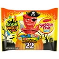 thumbnail image 1 of SOUR PATCH KIDS & SWEDISH FISH Mini Halloween Candy Variety Pack, 22 Trick or Treat Bags, 1 of 17