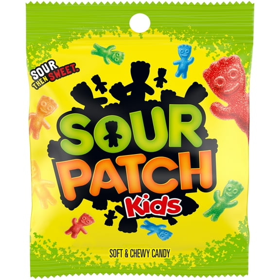 SOUR PATCH KIDS Soft & Chewy Candy, 4 oz Bag