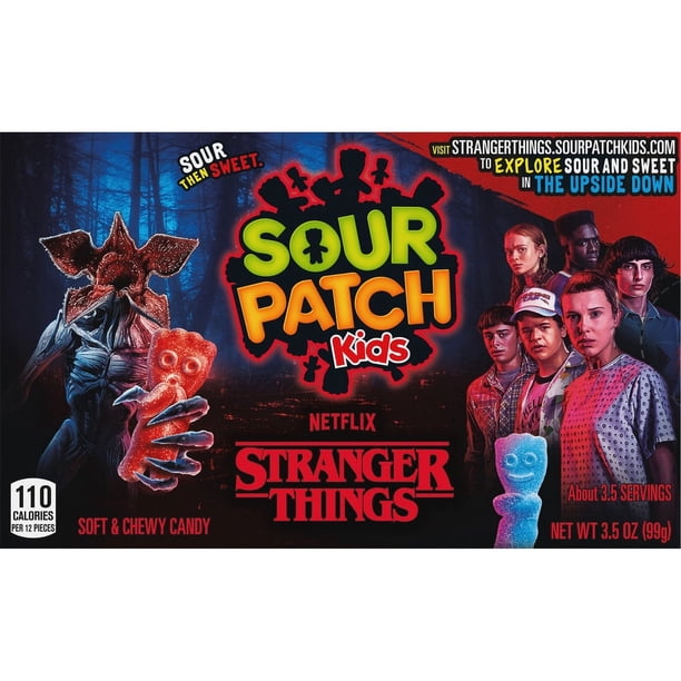 SOUR PATCH KIDS Stranger Things Candy, Limited Edition, 3.5 oz
