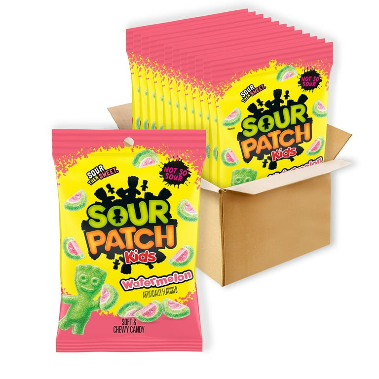 Sour Patch Kids Watermelon Soft & Chewy Candy, 8 oz - Fairway