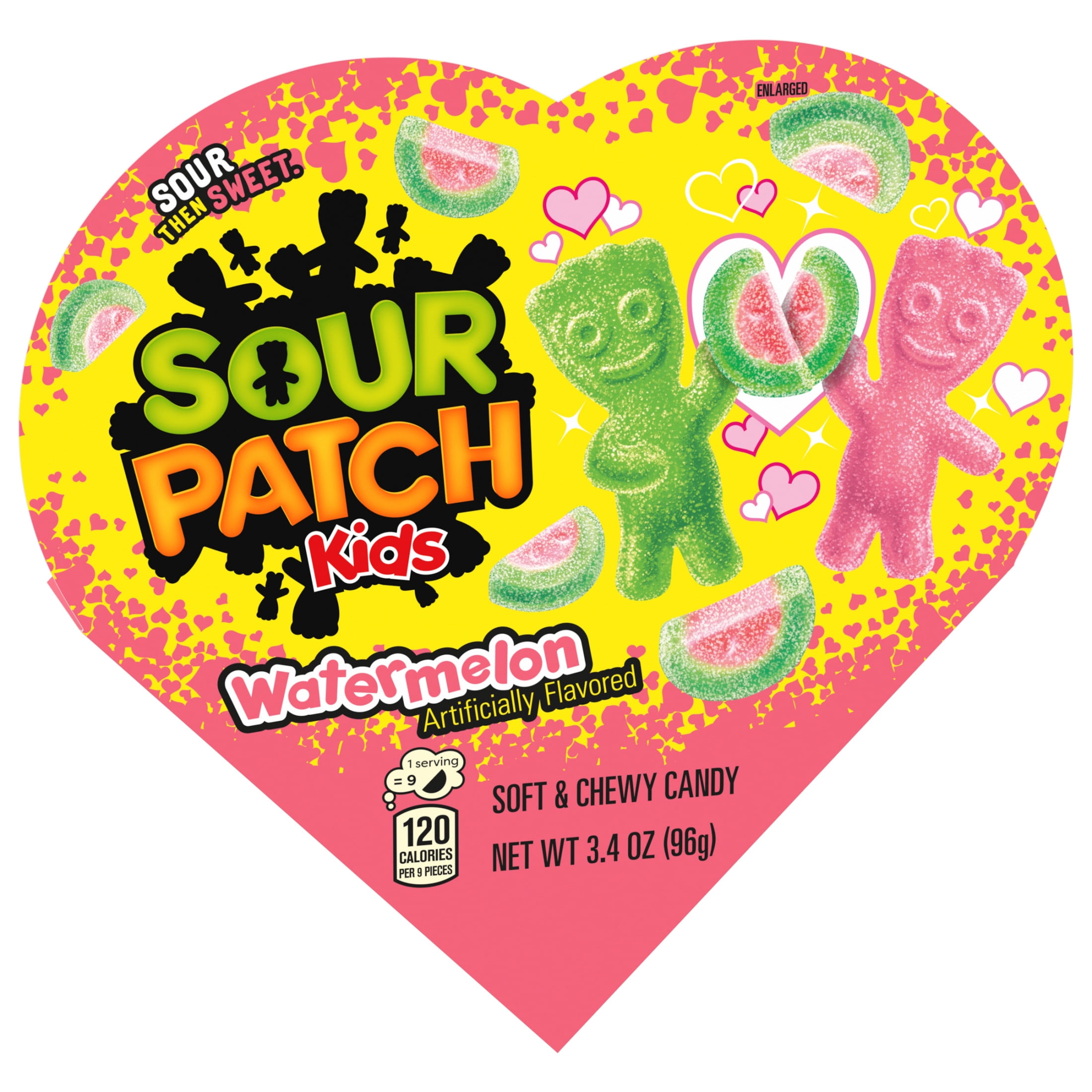 SOUR PATCH KIDS Watermelon Soft Chewy Valentines Day Candy Box Sour patch kids watermelon soft chewy valentines day candy box