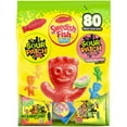thumbnail image 1 of SOUR PATCH KIDS and SWEDISH FISH Mini Soft & Chewy Candy Variety Pack, Bulk Candy, 80 Snack Packs, 1 of 1