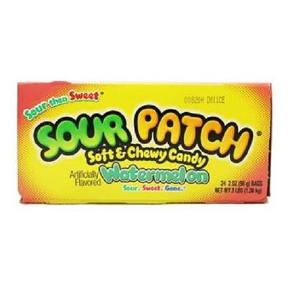 SOUR PATCH WATERMELON 2 oz Each ( 24 in a Pack )...