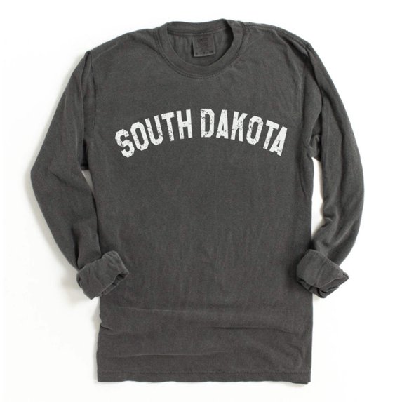 SOUTH DAKOTA Graphic Garment dyed T-Shirt