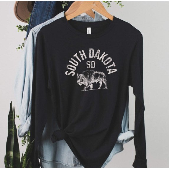 SOUTH DAKOTA Graphic Garment dyed T-Shirt