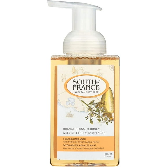 SOUTH OF FRANCE Orange Honey Foam Hand Wash 8 OZ