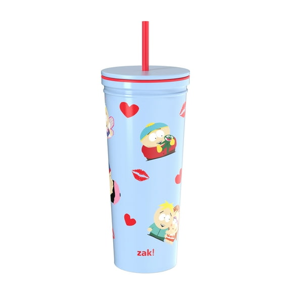 Zak Designs 23oz South Park Kendall Tumbler with Straw