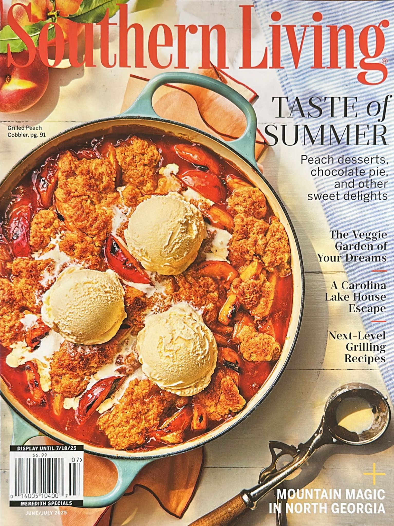 SOUTHERN LIVING MAGAZINE JUNE JULY 2025 FREE SHIPPING