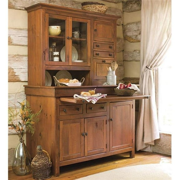 SOUTHERN SPLINTER  4102FL-025  American made Hoosier cabinet with flat panels