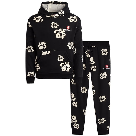 SOUTHPOLE Boys Sweatpants Set - 2 Piece Fleece Boys Hoodies and Kids Sweatpants Athletic Set (8-18)