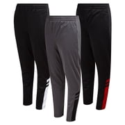 SOUTHPOLE Mens Sweatpants - Lightweight Stretch Tricot Joggers for Men, 3 Pack Athletic Pants