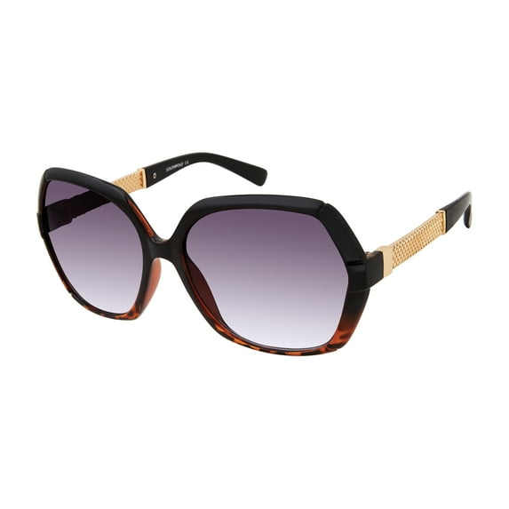 SOUTHPOLE Women's 1002SP Oversized UV400 Protective Geometric Sunglasses, Cool Gifts for Her, 56 mm