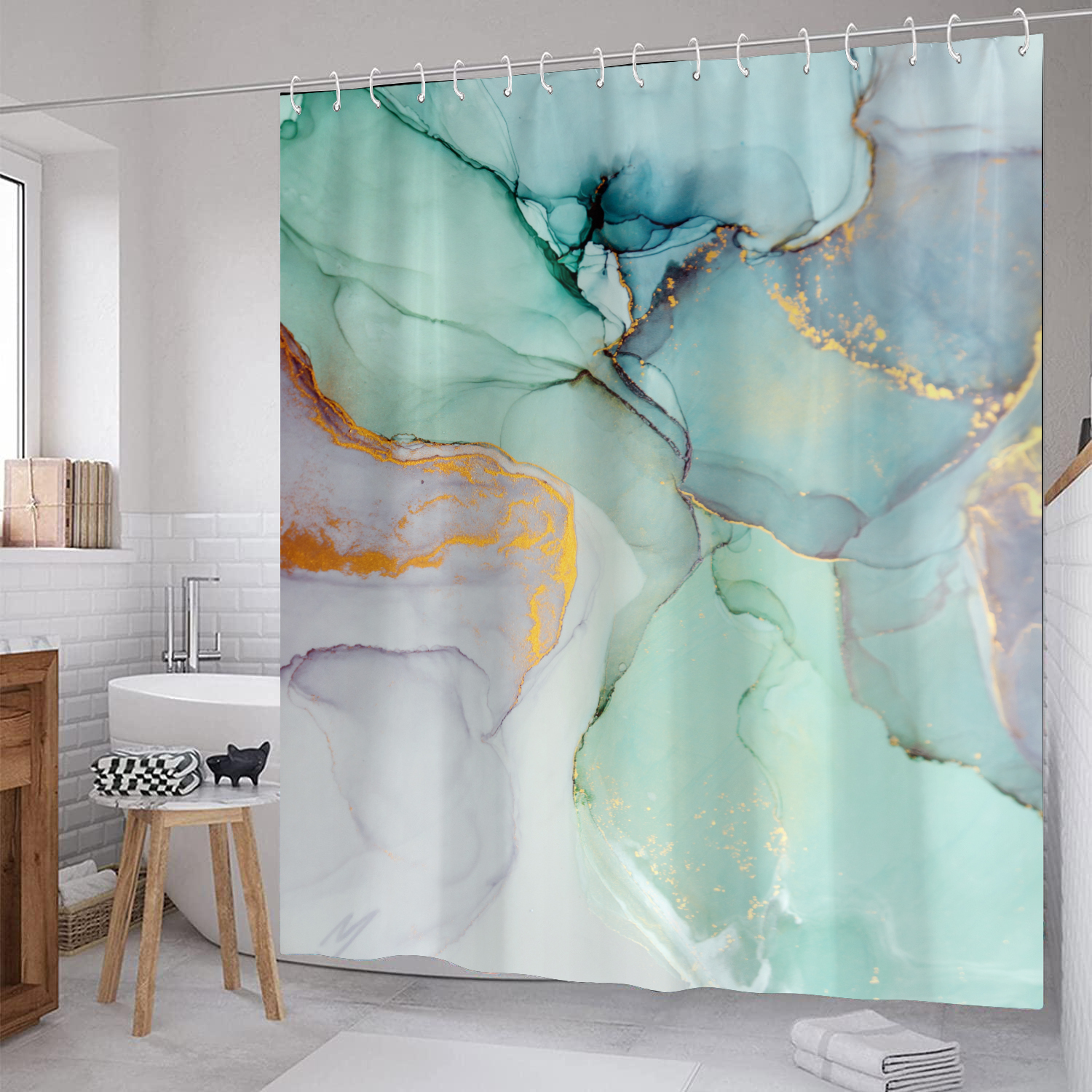 Marble Hill Carlisle Shower Curtain