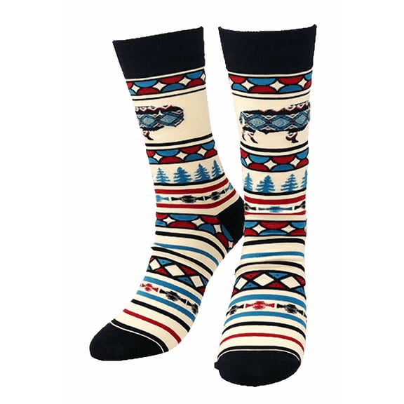 Southwest Buffalo Knit Sock