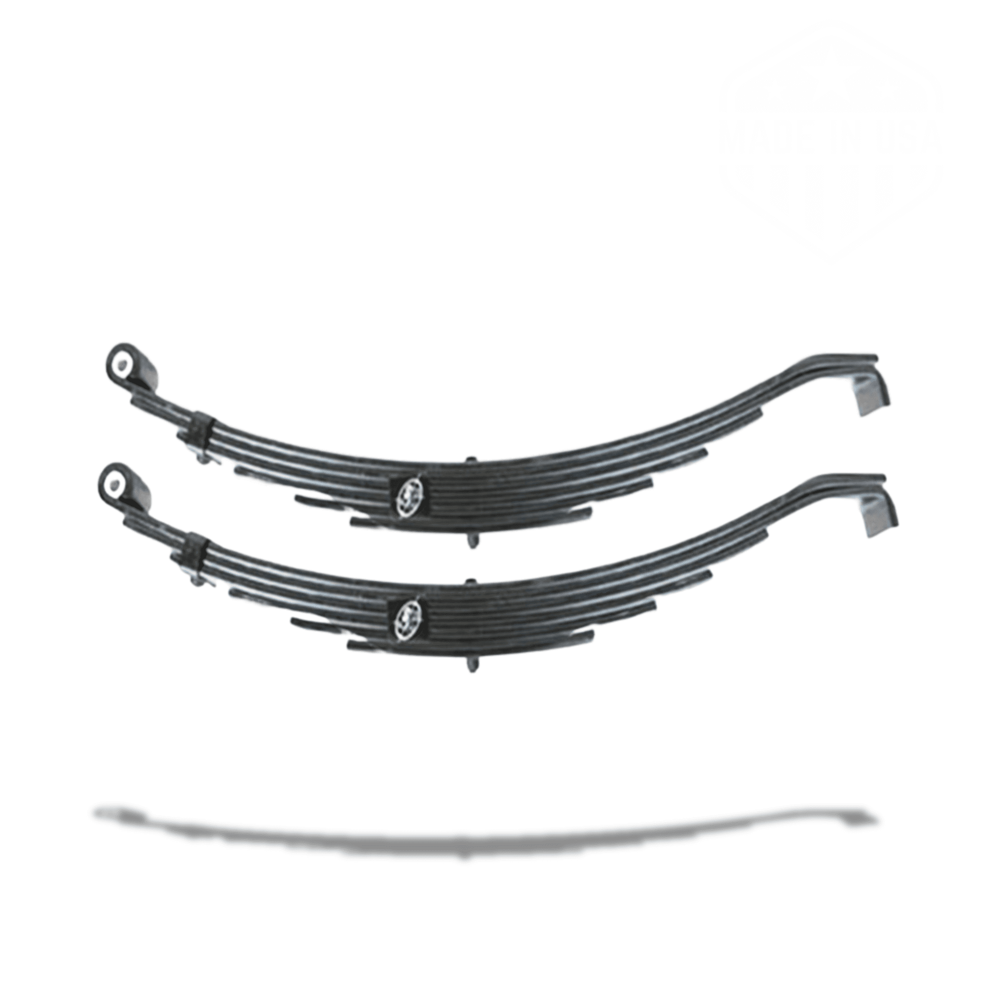 SOUTHWEST WHEEL 2-Pack USA Made 6 Leaf 28" 4,300 lbs Slipper Trailer ...