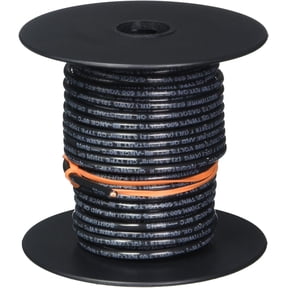Southwire 12 AWG THHN Wire - Copper Conductor, Black - 50 Ft