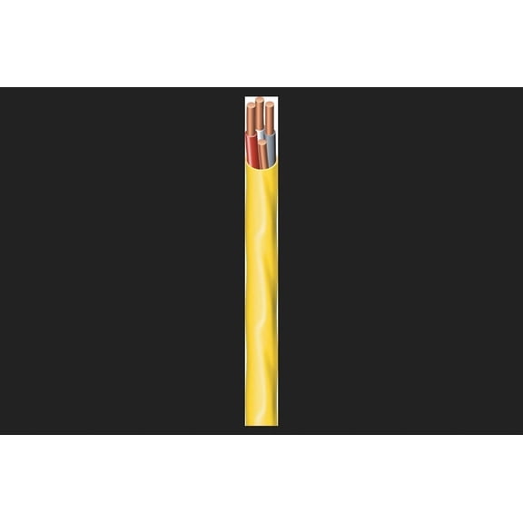SOUTHWIRE COMPANY LL 63947655 Romex Type Nm-B Wg Non-Metallic Wire, 250 ft. 12/3, Yellow