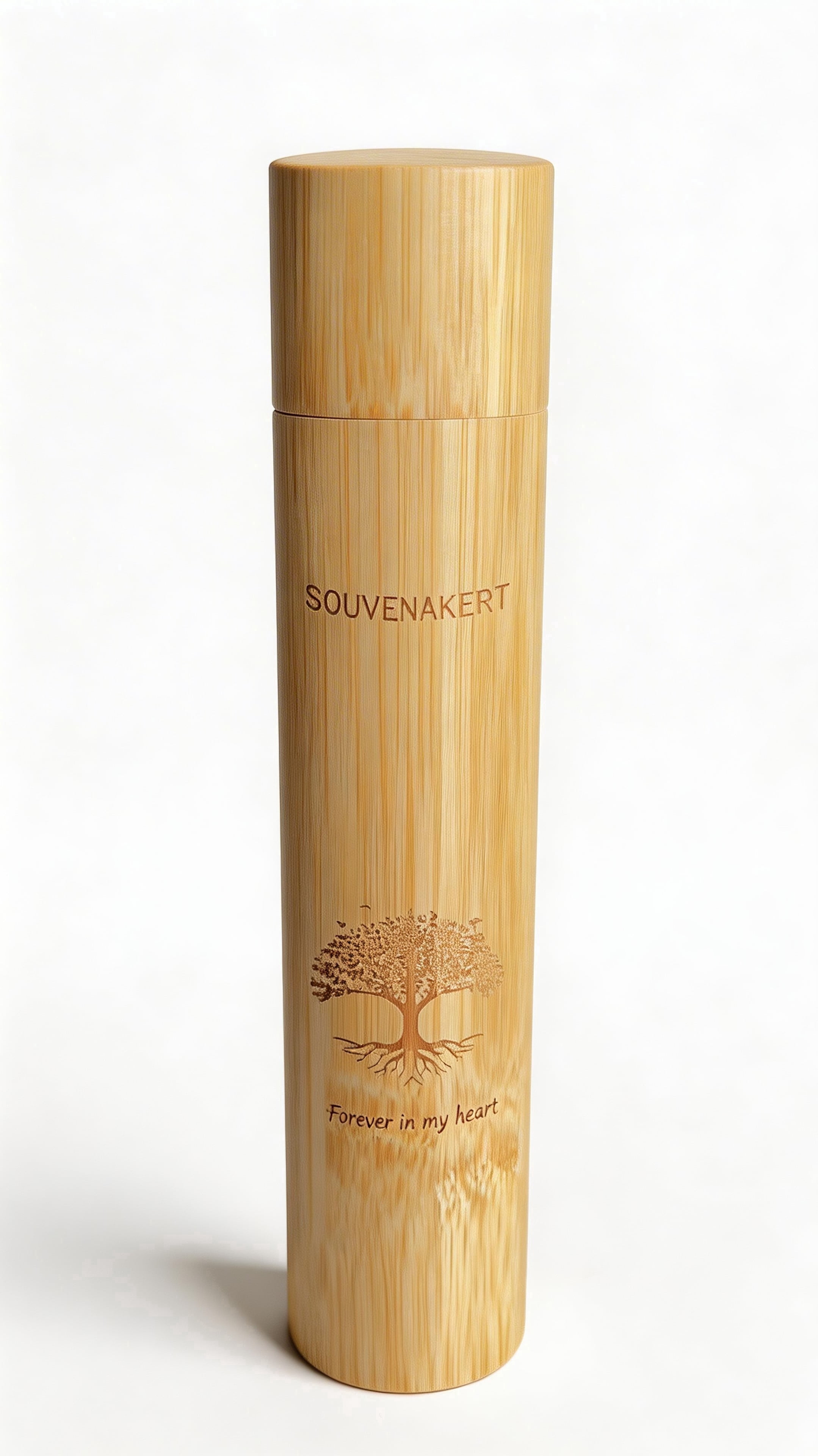 SOUVENAKERT  Bamboo Scattering Urns for Ashes Biodegradable Scattering Cremation Tubes for Human Adult Small Keepsake Urn and for Pet Dog Cat Ashes