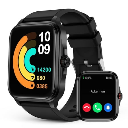 SOUYIE 2025 Smartwatch for Women Men with Bluetooth Call(Answer/Make Calls), 1.91"HD touch Screen Fitness Tracker,IP67 Waterproof Smart Watch for Android Iphone,Sport Watch for Gift
