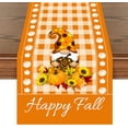 thumbnail image 1 of SOVCFOE 100% Linen 13.8x71 Inch(35x180 cm) Long Washable Reusable Table Runner for Fall/Autumn/Pumpkin/Thanksgiving Decoration, 1 of 5