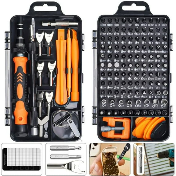 SOWEREAP, S2 Steel Magnetic Plastic Precision Screwdriver Set 135 Piece