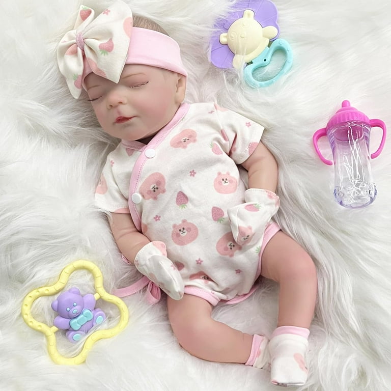 SOWISEOPT 17-inch Reborn Baby Dolls Lifelike with Soft Body - Main Image